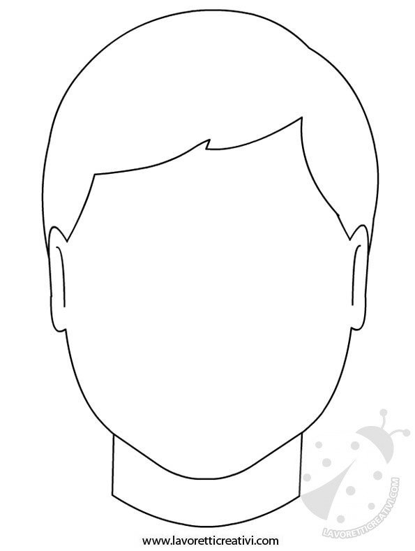 Disegni Da Colorare Visi Di Bambini