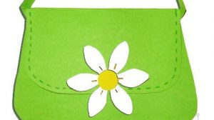 lavoretto borsa di carta