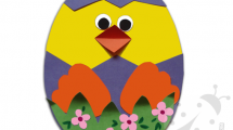 lavoretto uovo pasqua