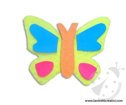 Creare un portachiavi con farfalla