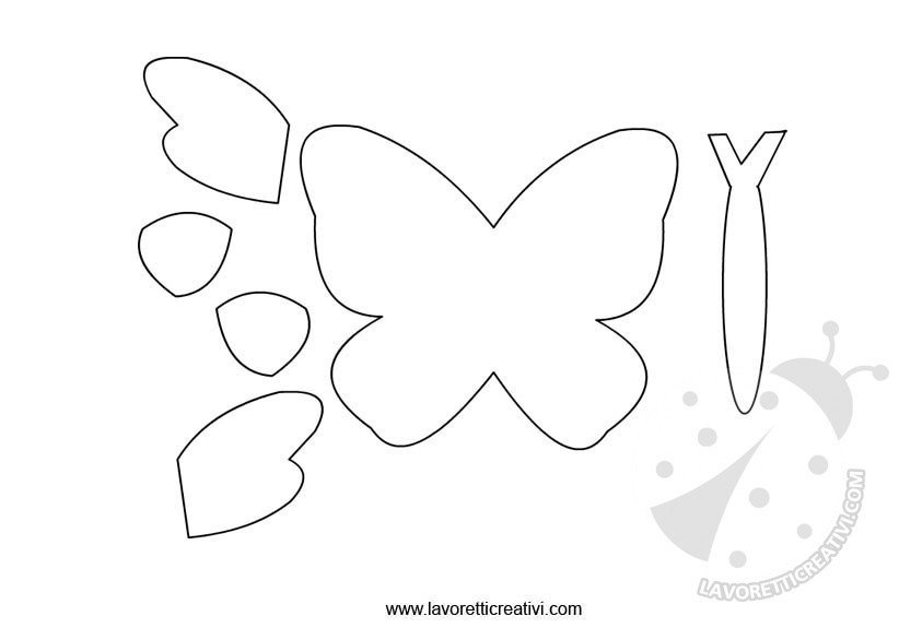sagome farfalla1