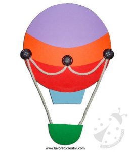 Mongolfiera con cd
