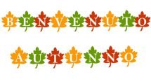 benvenuto autunno