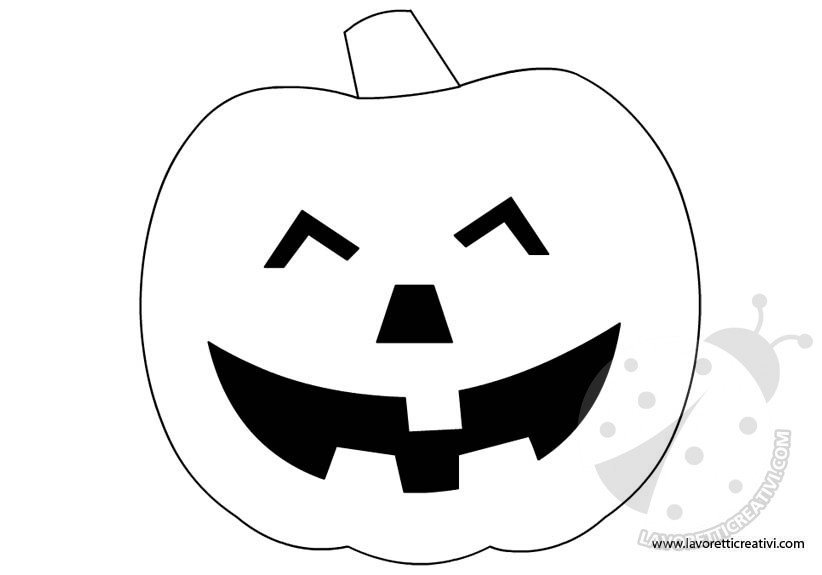 sagoma zucca halloween