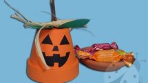 lavoretto zucca halloween