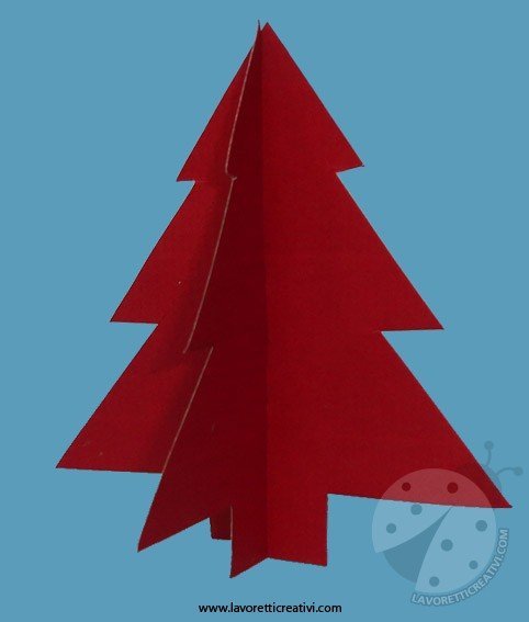 Immagini Natale 3d.Un Albero Di Natale 3d Lavoretti Creativi