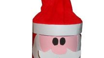 lavoretto barattolo babbo natale1