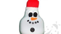 pupazzo neve lampadina 6