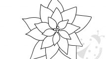 stella natale sagoma