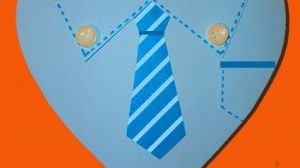 biglietto cuore festa papa