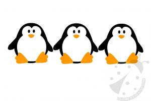 festone pinguini