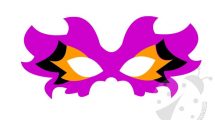 maschere carnevale da ritagliare 3