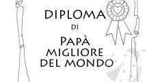 diploma papa migliore del mondo