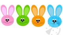 festone conigli pasqua