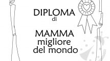 diploma mamma migliore del mondo