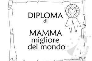 diploma mamma migliore del mondo