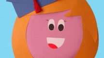 lavoretto fine anno scolastico bambina 3