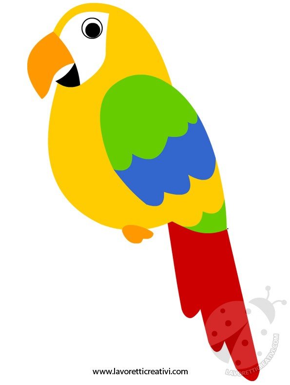 sagoma-pappagallo