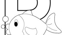 alfabeto disegni lettera p