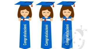 fine anno segnalibri bambina