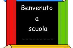 quadretto benvenuto scuola 1