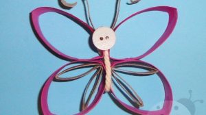 farfalla rotolo carta igienica