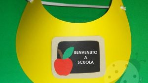 visiera benvenuto a scuola