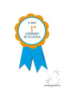 Coccarda primo giorno di scuola