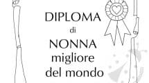 diploma nonna migliore del mondo