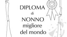 diploma nonno migliore del mondo