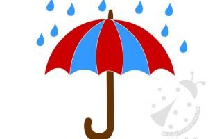 sagoma ombrello pioggia 2
