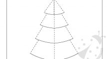 biglietto albero natale pop up