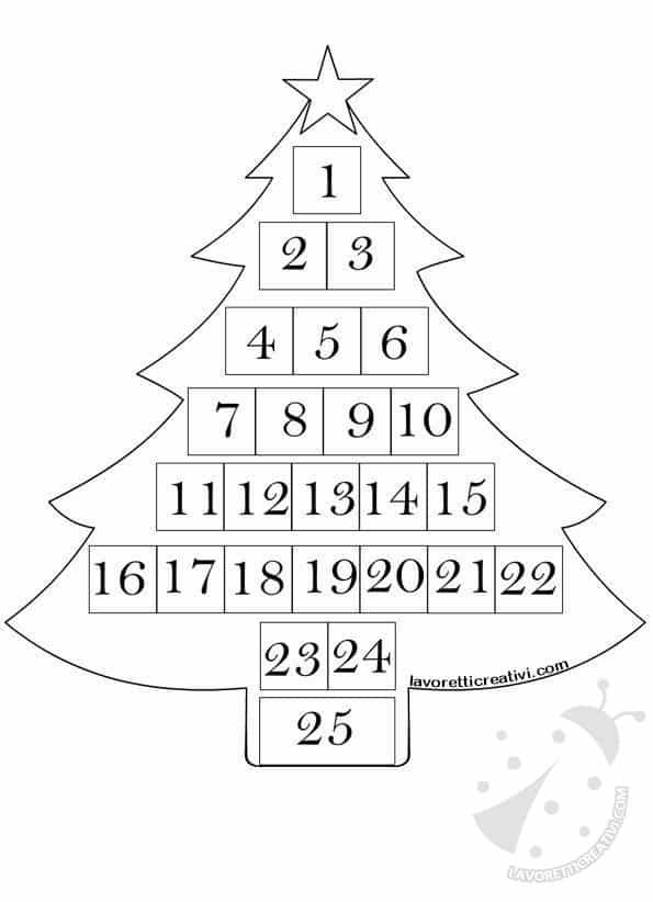 Calendario Dellavvento Per Bambini Lavoretti Creativi