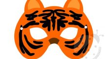 maschere carnevale tigre