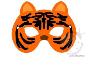 maschere carnevale tigre