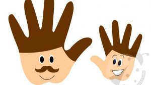 lavoretti festa papa mani