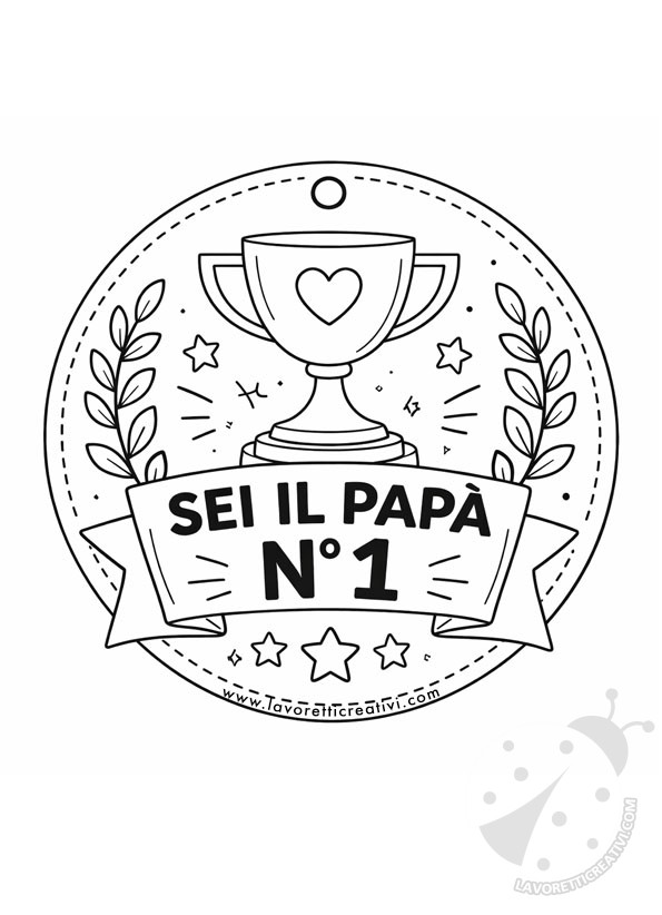 medaglia festa papa 1
