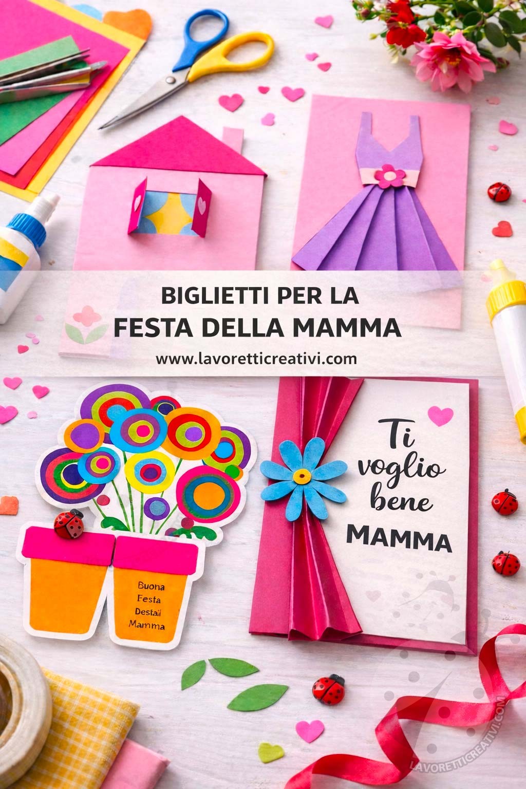 biglietti per la festa della mamma