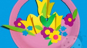 cestino fiori festa mamma 3