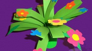 lavoretto festa mamma mazzo di fiori 7