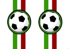 bracciali tricolore mondiali calcio 2014