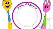 menu del giorno scuola