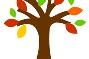 albero autunno feltro 1