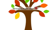 albero autunno foglie secche