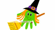 strega mano disegno