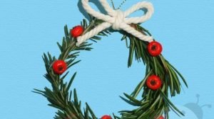 ghirlanda natale rosmarino 4