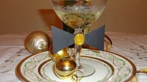 decorazioni tavola capodanno 2