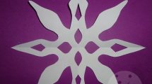 fiocco neve carta facile