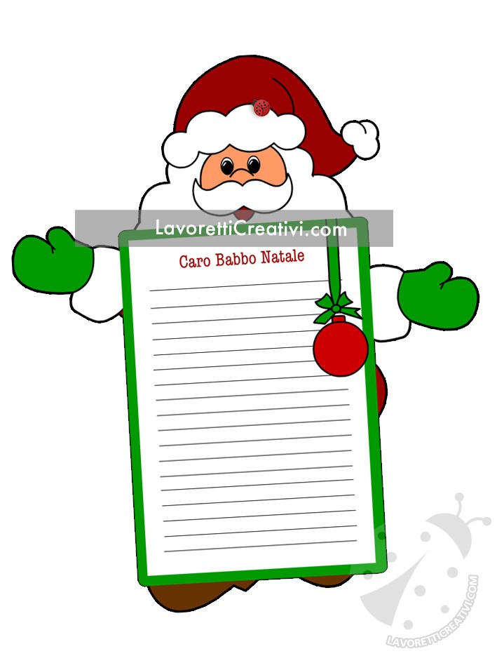 letterine babbo natale