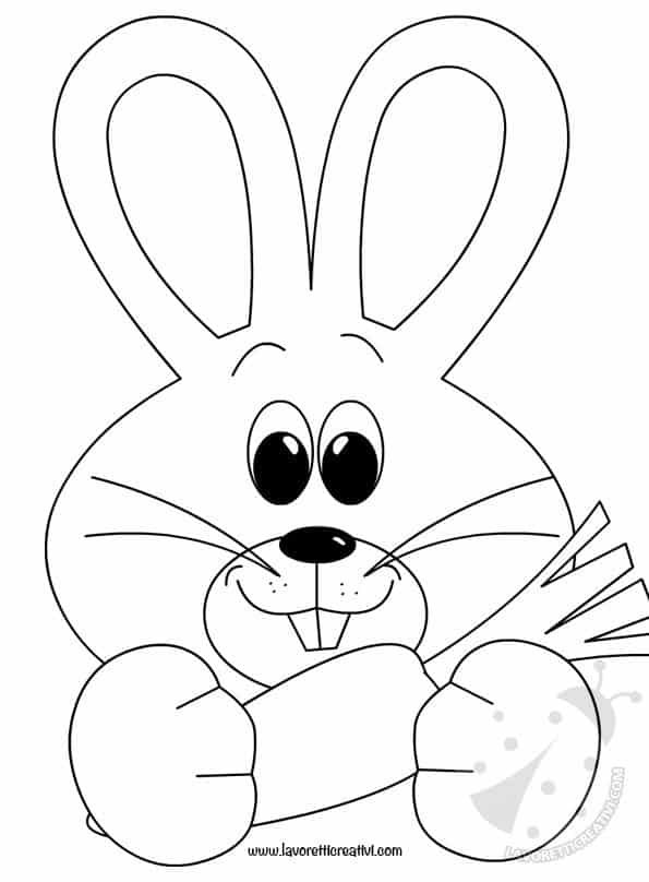Easter bunny egg hunt pictures, photos, and images for facebook, tumblr Addobbi di Pasqua - Coniglio con carota - Lavoretti Creativi